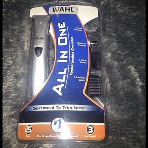 WAHLRECHARGEABLE GROOMER-all in one! Great product
